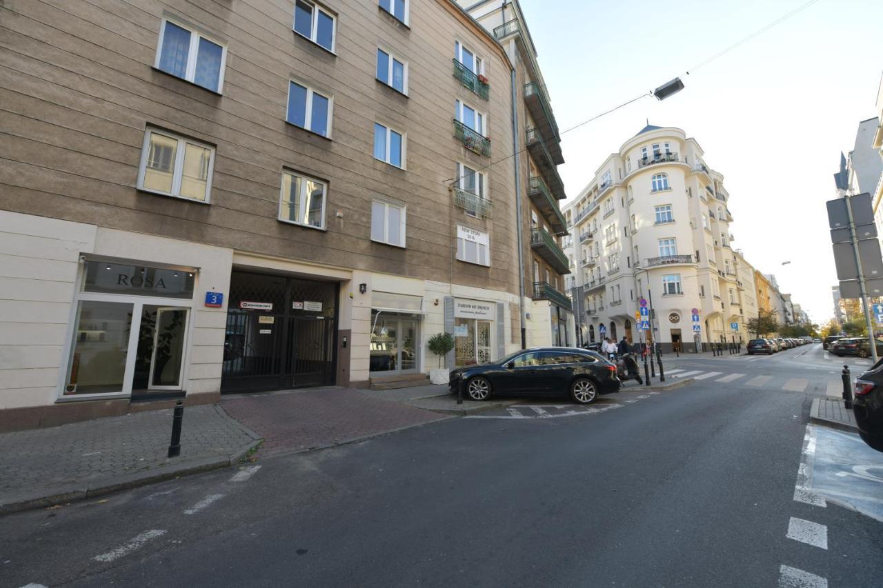 Wilcza 3 - Dla 4 Osob - 260m Do Ambasady - Duzy Balkon Od Strony Dziedzinca - Wifi - Good Apartment Warschau